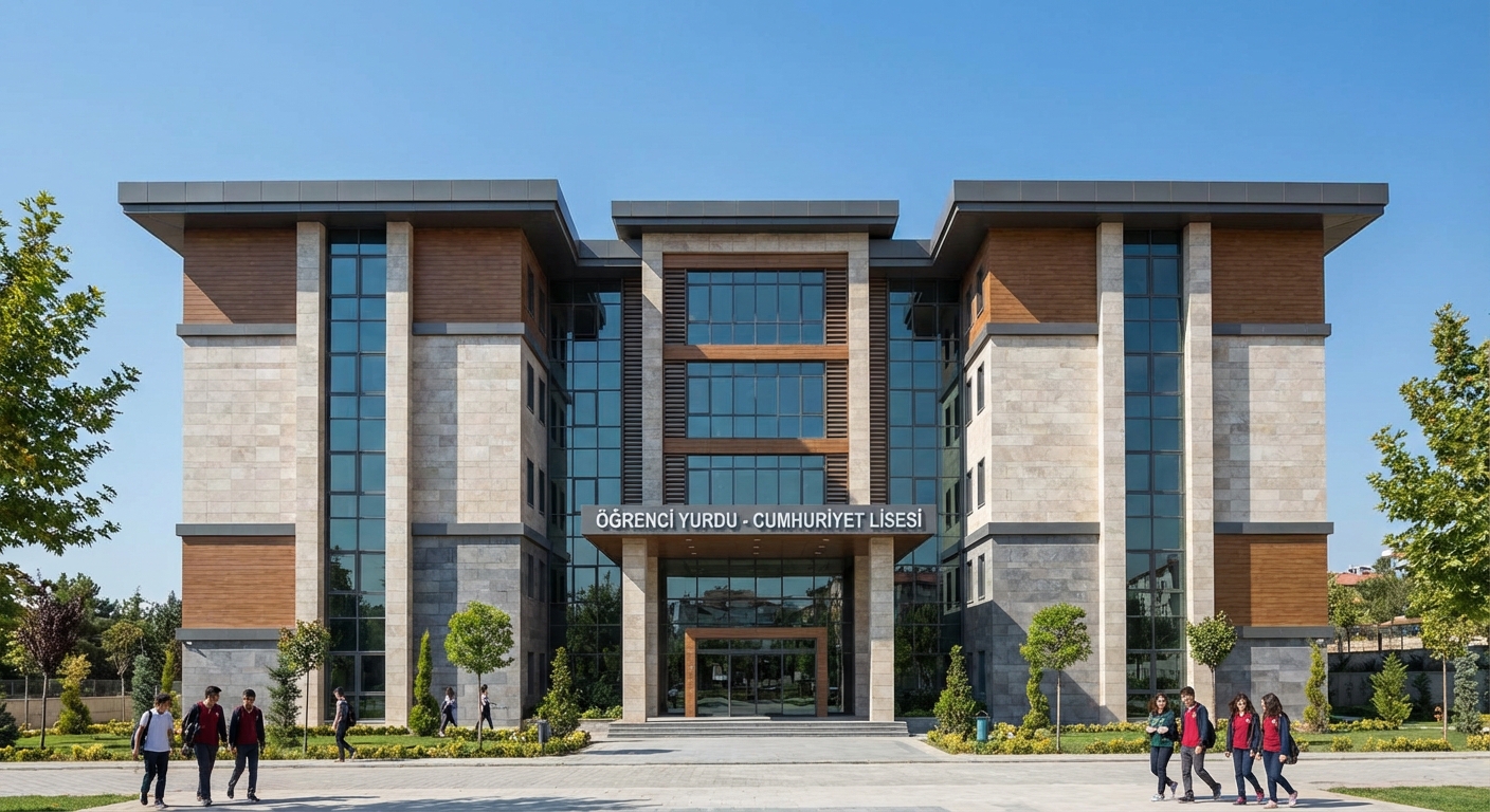 Çameli Anadolu Lisesi Pansiyonu Harita Projesi